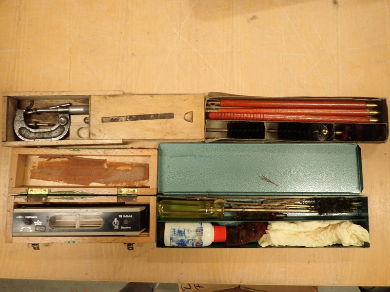 MASKINVATTENPASS, MIKROMETER + VAPENRENS TBH