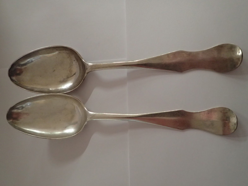 2st silverskedar  L.Öberg  Eskilstuna  1792-93