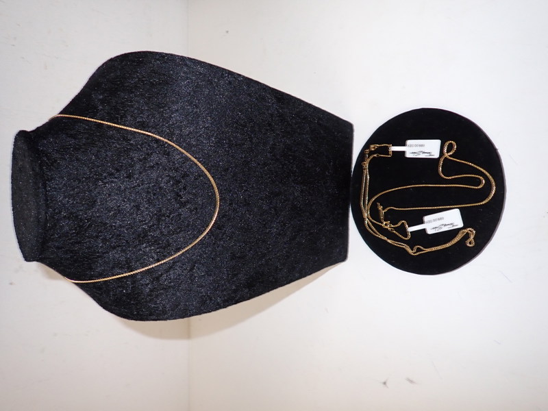 3 st Förgyllda SILVERKEDJOR Thomas Sabo