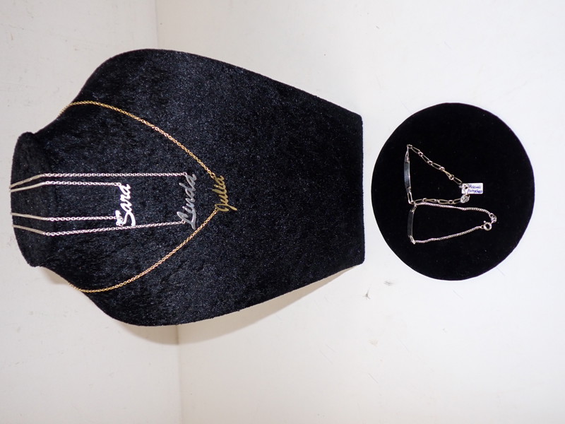 HALSBAND + ARMBAND i SILVER