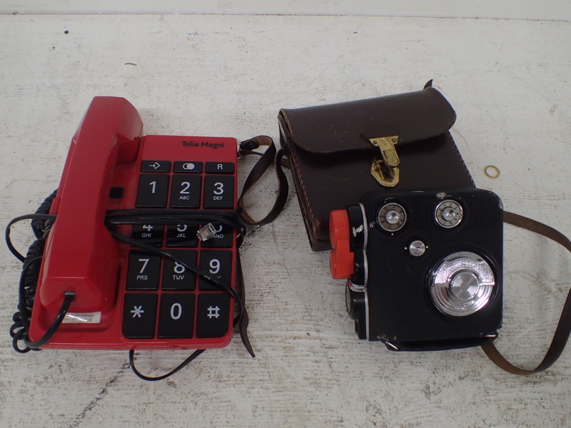 Filmkamera Eumig,telefon