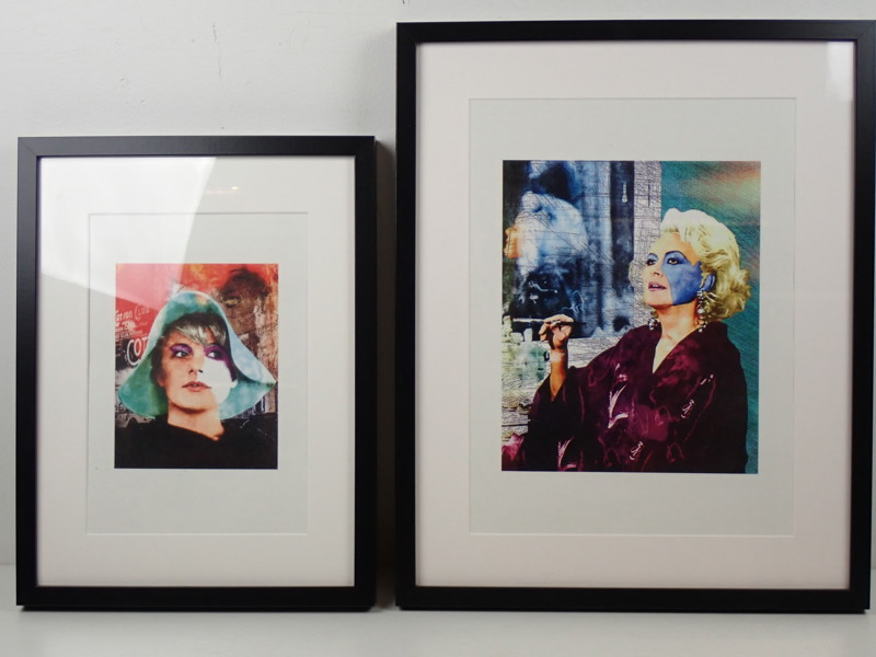 2 st RAMADE TRYCK "Monica Zetterlund"