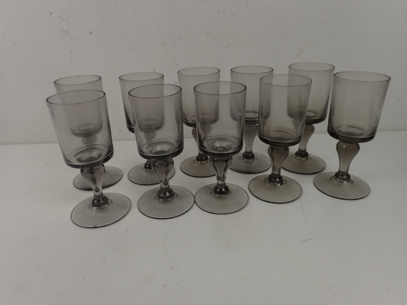 10st fotglas Rejmyre?      H:14,5cm