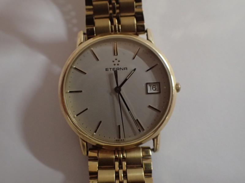 Armbandsur Eterna 18k med armband i double