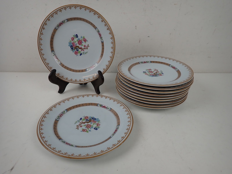 11 st ASSIETTER "Lotus" Rörstrand