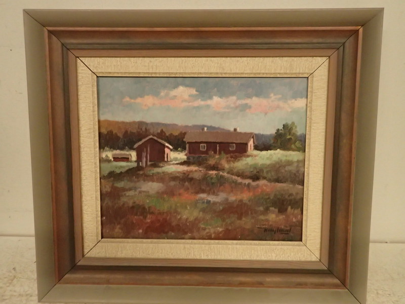 Haglund?  pannå 29x36cm