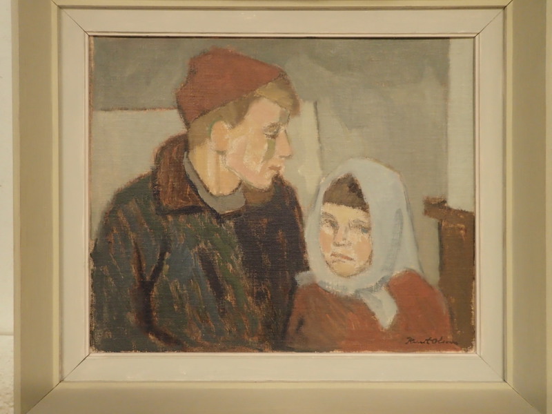 Knut Olson    pannå  36x45cm