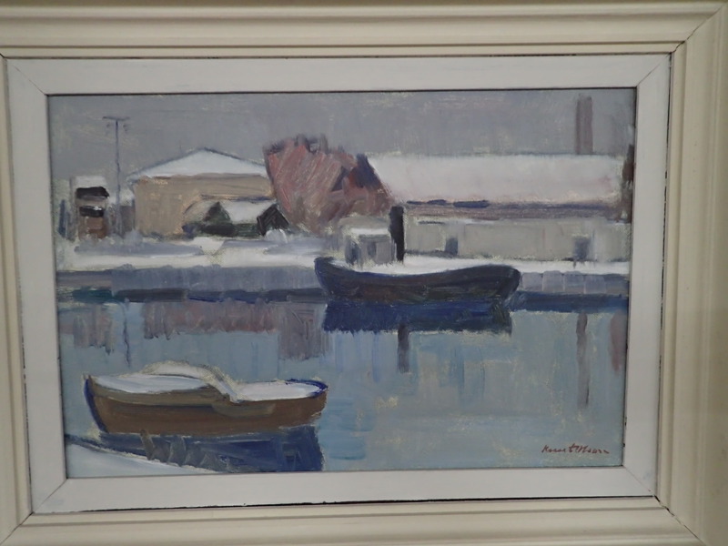 Knut Olson  pannå  40x27cm