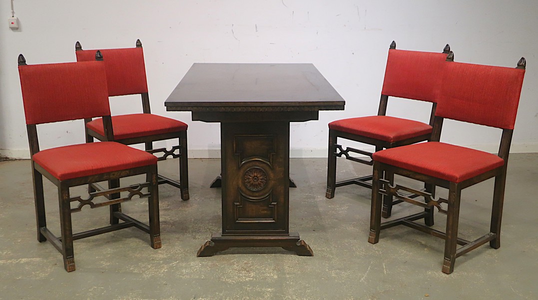 MATBORD MED 4st STOLAR "BORGHOLM" BODAFORS