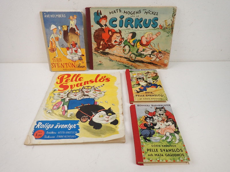 BARNBÖCKER Pelle Svanslös m m