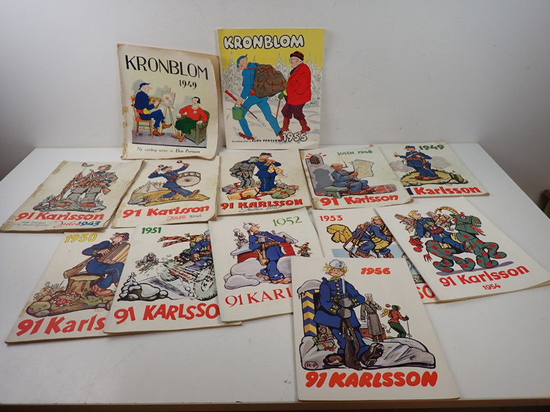 SERIEALBUM 91 Karlsson + Kronblom