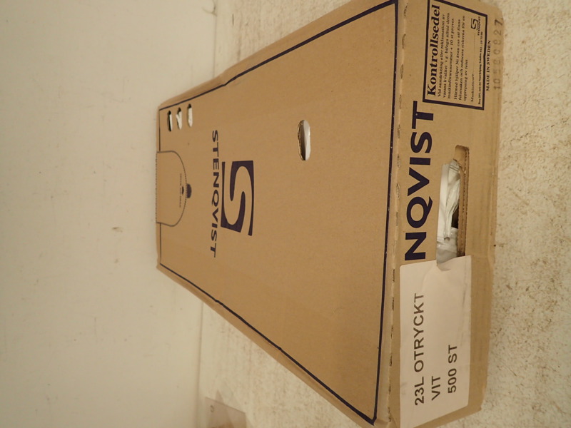 Plastkassar 23L  500st i förpackning