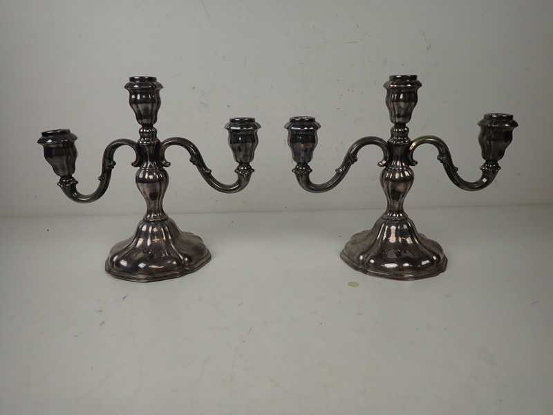 KANDELABRAR i nysilver