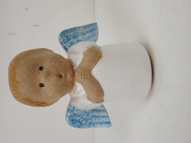 LJUSSTAKE "Änglabarn" Lisa Larson, Gustavsberg