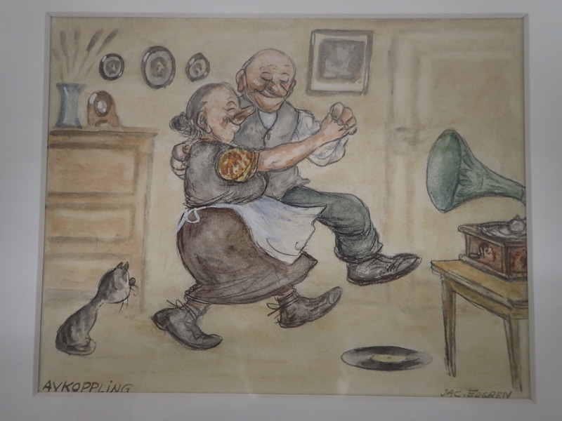 Jac Edgren blandteknik 16,5x21cm