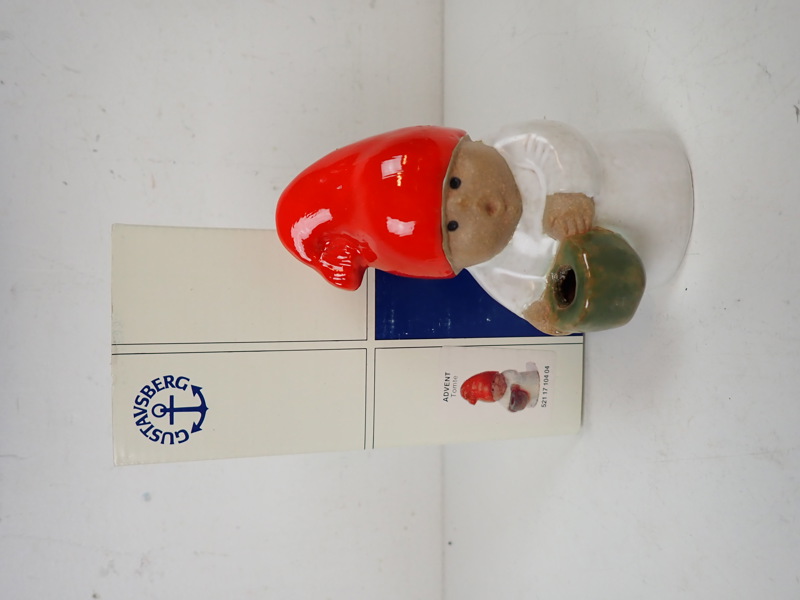 LJUSSTAKE "Tomte" Lisa Larson, Gustavsberg