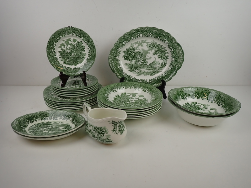 MATSERVISDELAR "Country Style" STAFFORDSHIRE