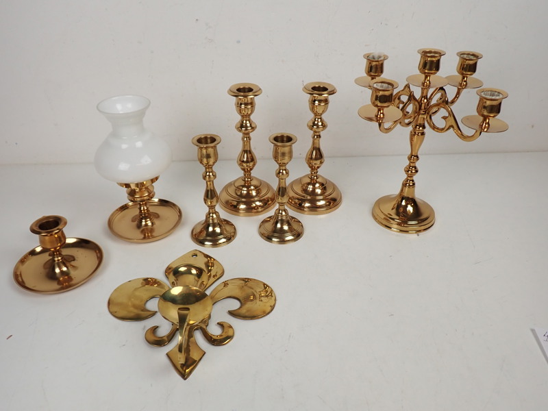 LJUSSTAKAR i mässing