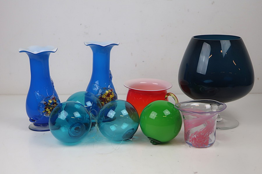 GLASFLÖTEN, VASER OCH SKÅLAR