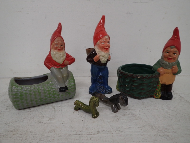 Keramiktomtar m.m  H:4-19cm