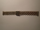 Klockarmband i förgyllt silver 830    vikt:20,2gr