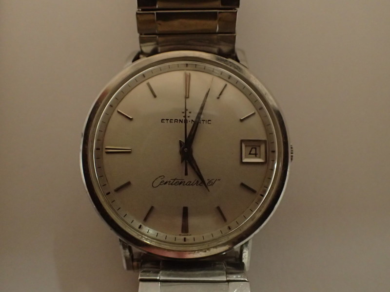 Armbandsur Eterna-matic Centenaire "61" i stål