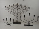 3 st KANDELABRAR i metall