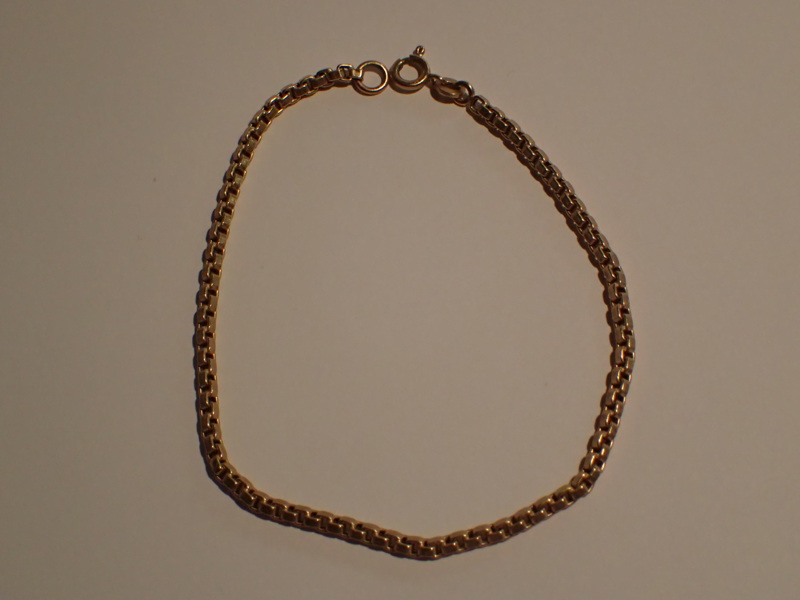 Armband  18k   vikt:3,3gr