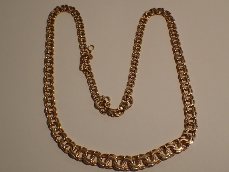 Halsband "Bismark" 18k   vikt:30,8gr