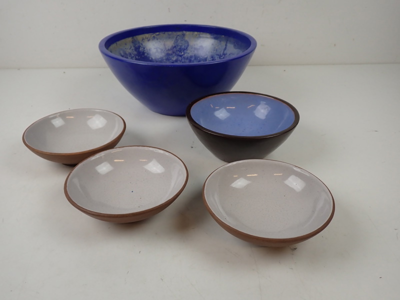 5 st SKÅLAR Maggie Wibom, Stockholms Keramik