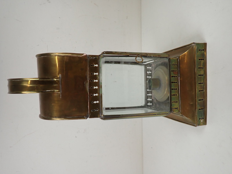 LYKTA i mässing och glas