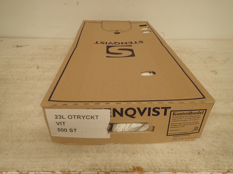 Plastkassar 23L 500st