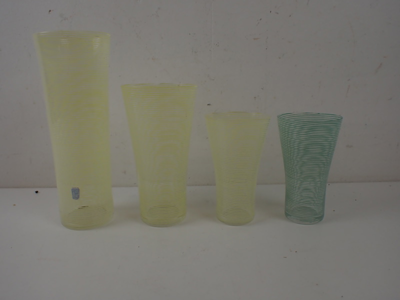 4 st GLAS "Party" Bengt Orup, Johansfors