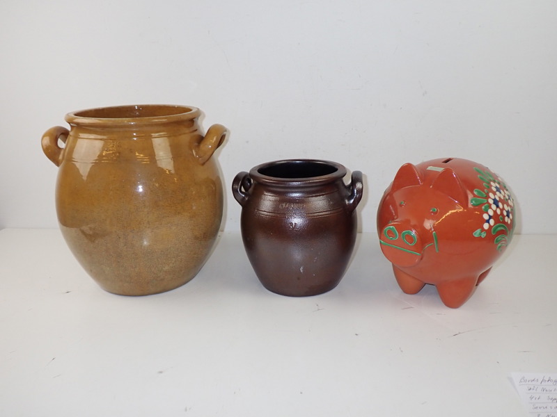 2 st KRUKOR Höganäs + SPARGRIS Guldkroken