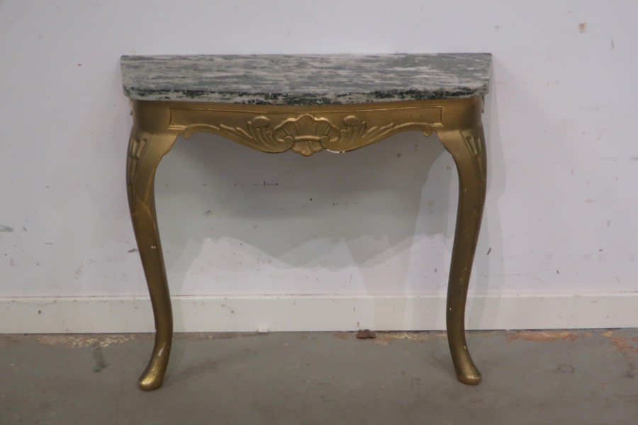 KONSOLBORD MED STENSKIVA