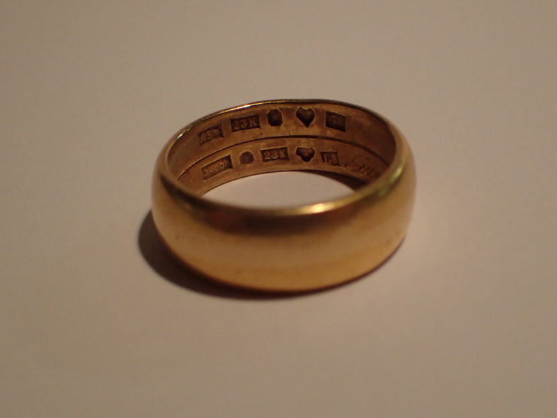 Ring 23k   Vikt:12gr