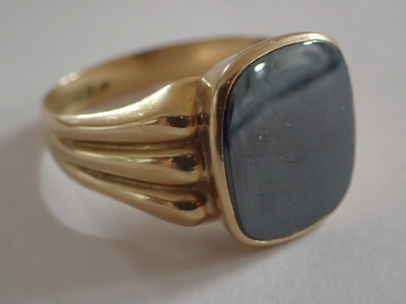 Klackring 18k   Vikt:7,8gr