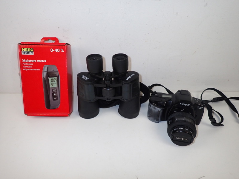 KAMERA, KIKARE + FUKTMÄTARE