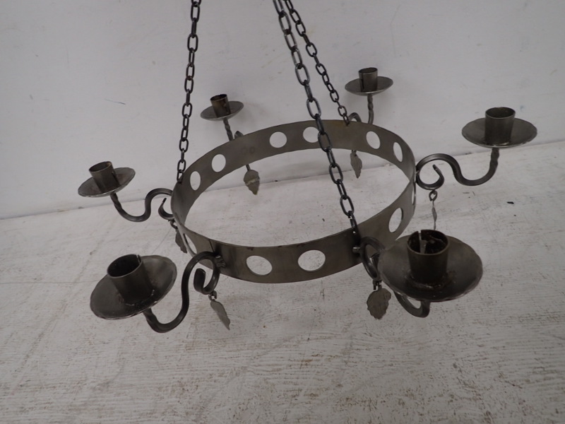 Ljuskrona i smide    D:47cm