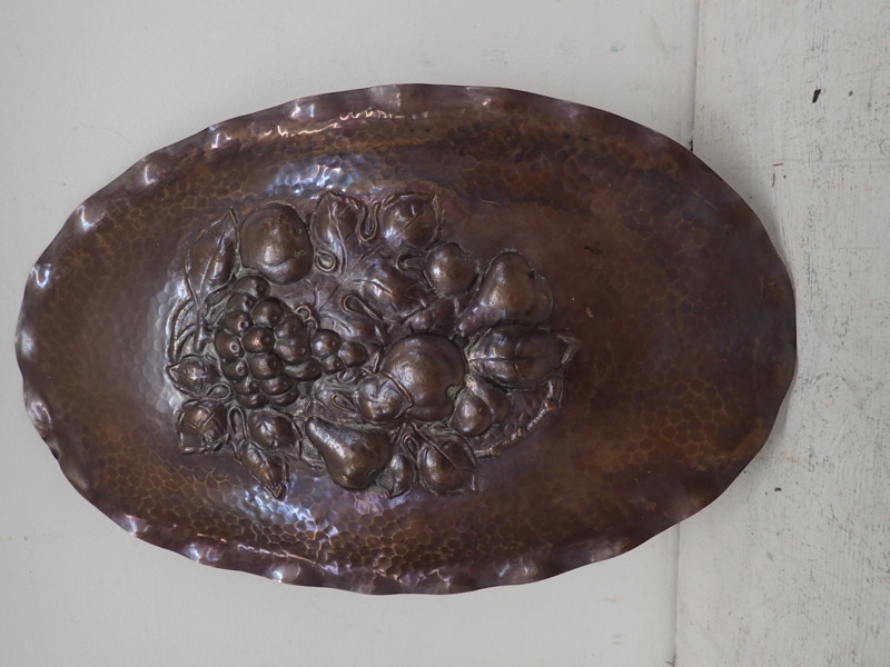 Väggrelief i koppar    51x33cm