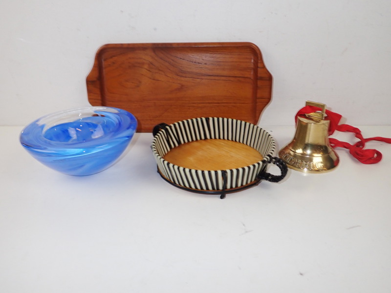 TEAKBRICKA, SKÅL m m