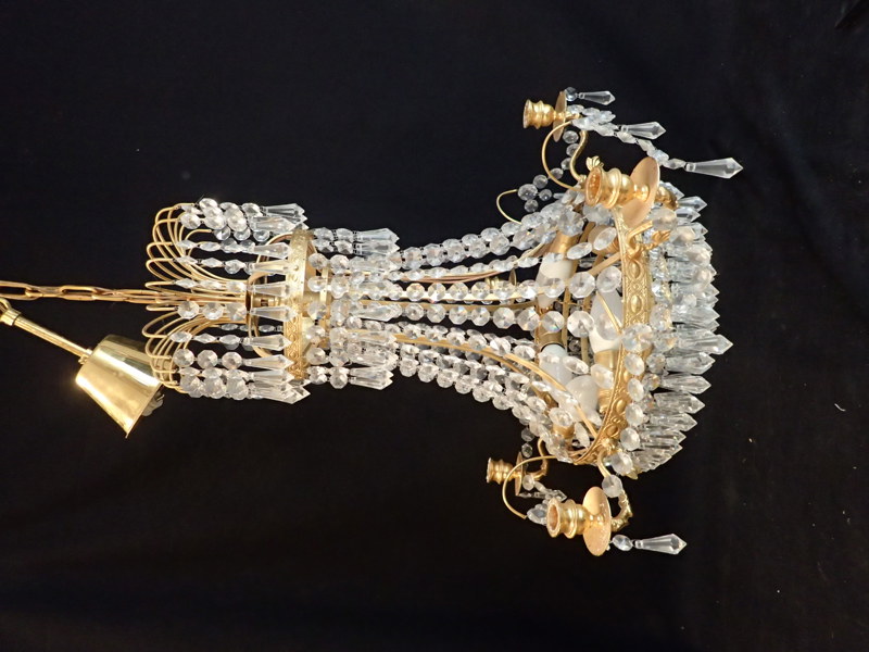 Kristallkrona  H:55cm   D:45cm