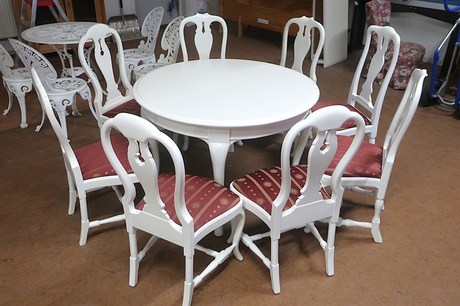 MATBORD MED 8st SNARLIKA STOLAR