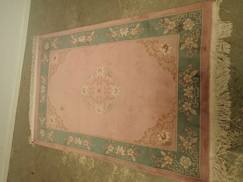 Orientalisk knuten matta  139x198cm