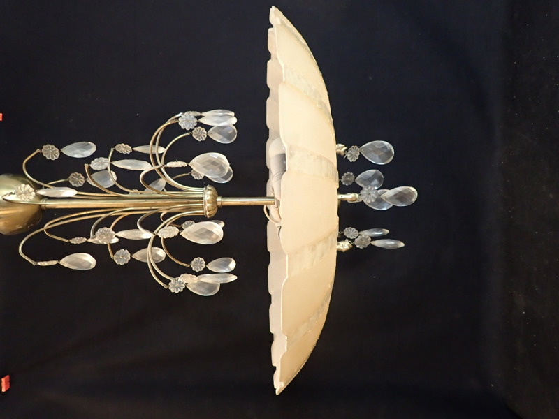 Plafondlampa med prismor