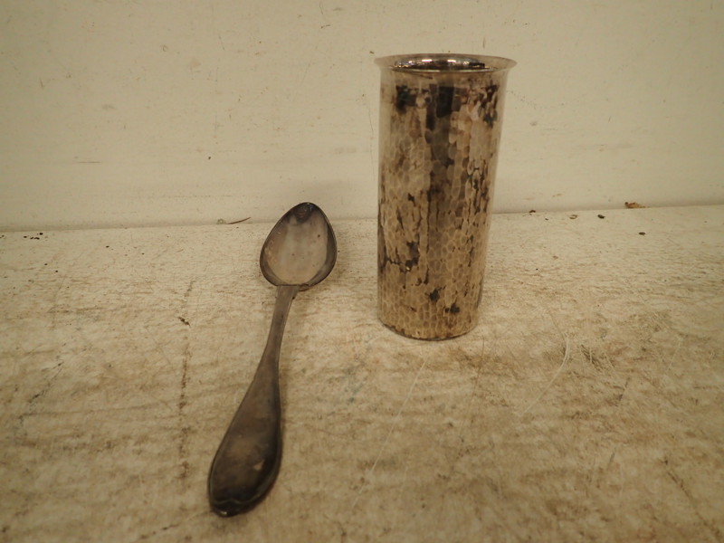 2-delar silver  vikt:274gr