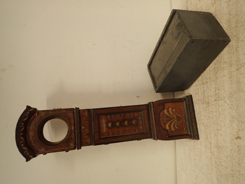 Klockställ o träask