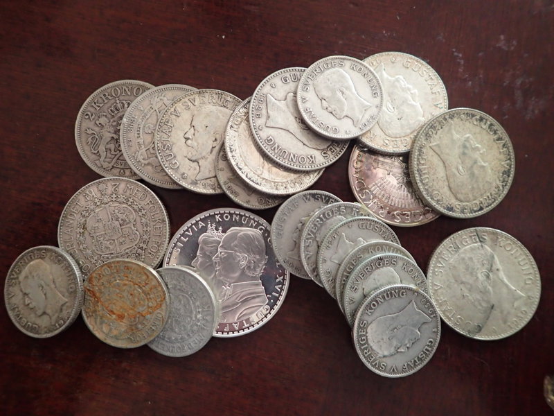 Silvermynt  80%    vikt:272gr