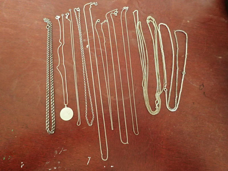 Silverkedjor   Vikt:60gr