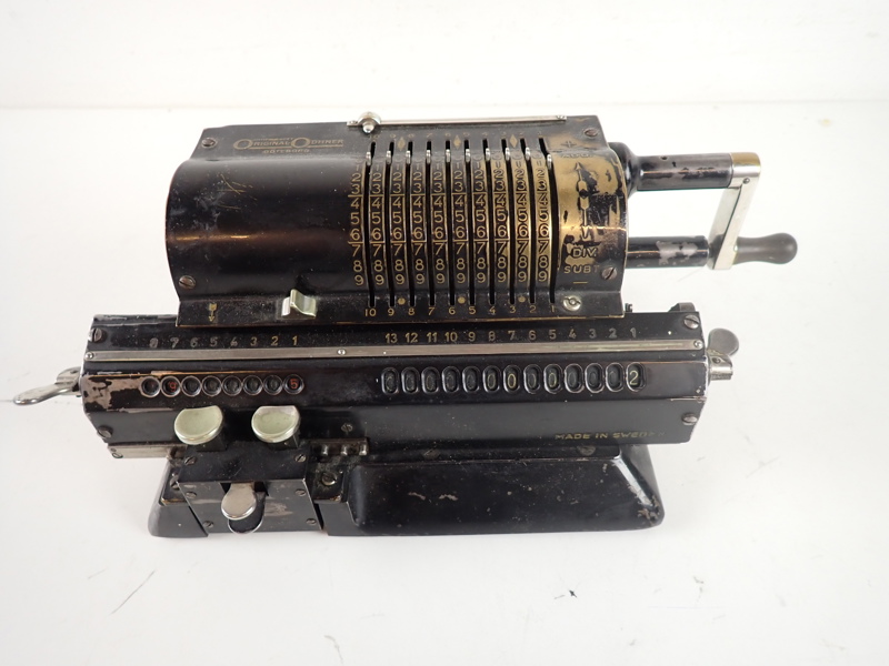 RÄKNEMASKIN Original Odhner